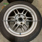 JDM Enkei RPF1 16" 4x114 Wheel and Tire Set